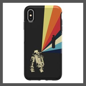 OtterBox -  Apple iPhone XS Max Star Wars Symmetry Ca Black